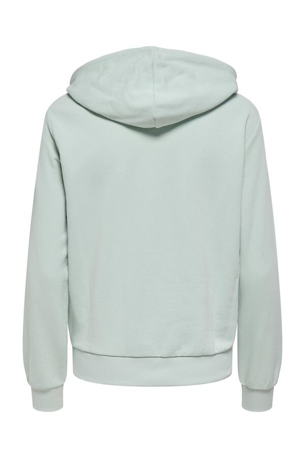 Only Play Sudadera deportiva con capucha gris