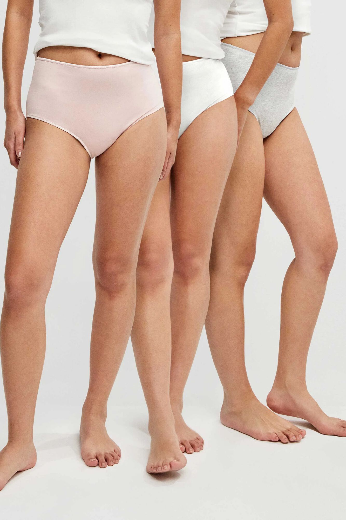 Gisela 3er-Pack hochgeschnittene Slips