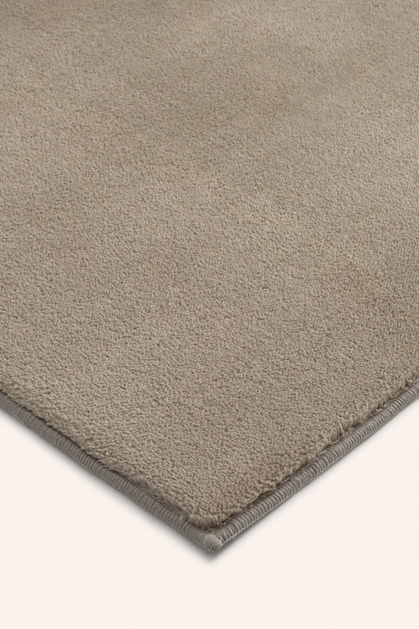 Calma House Alfombra lavable de pelo suave gris Apolo