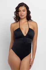 Dorina Ba&ntilde;ador una pieza relleno ligero Katam negro