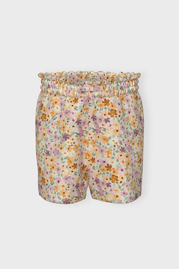 Womensecret Girls' cotton shorts Bijela