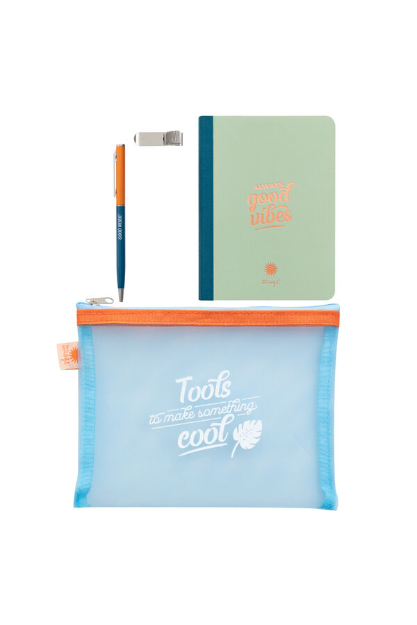 Womensecret Pencil case with notebook and pen - Tools to make something cool mit Print