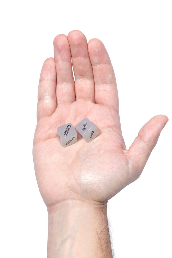 Platanomel&oacute;n Dados para jugar en pareja Desnudados estampado