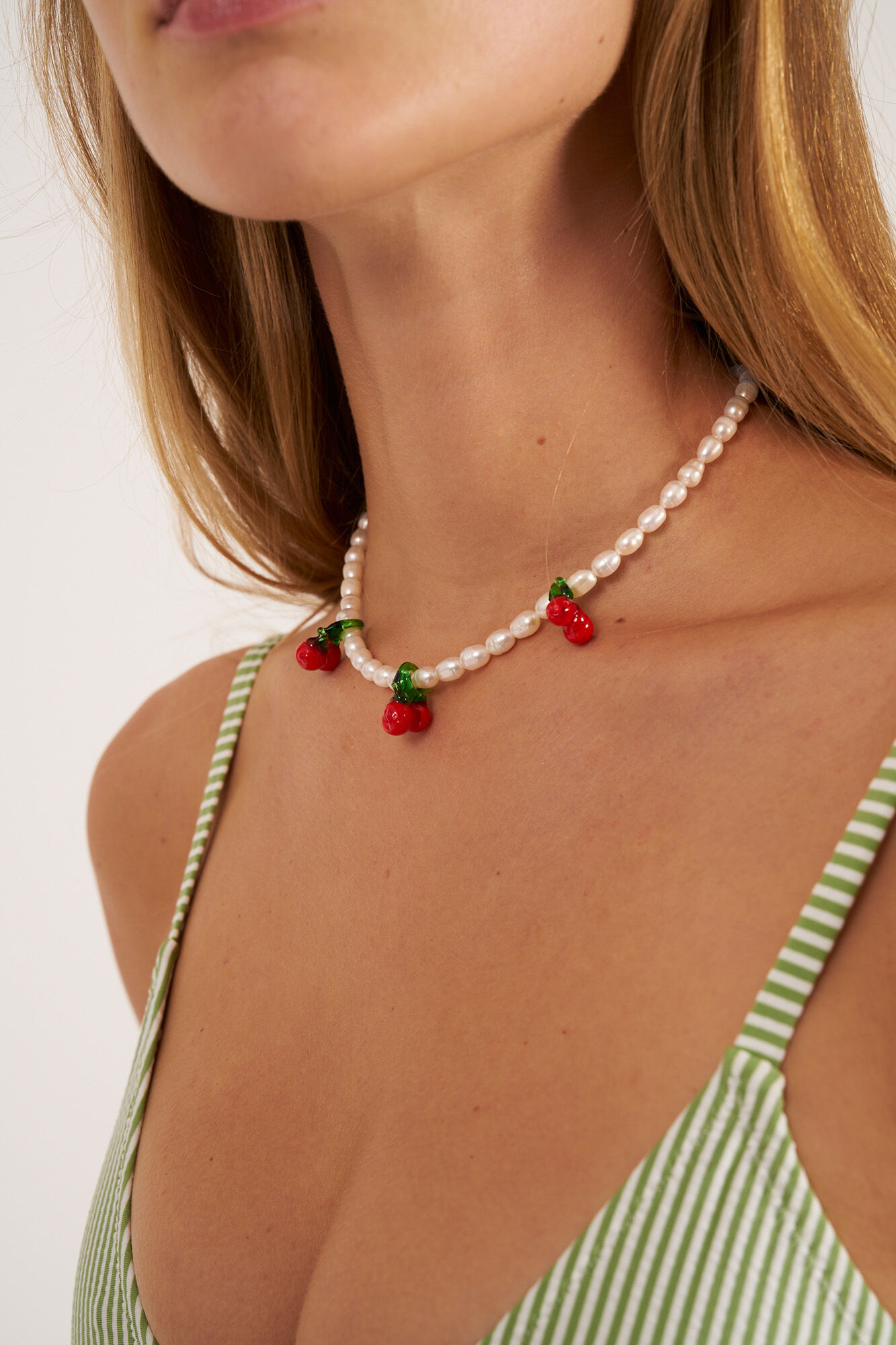 Bohodot Collar mini cerezas