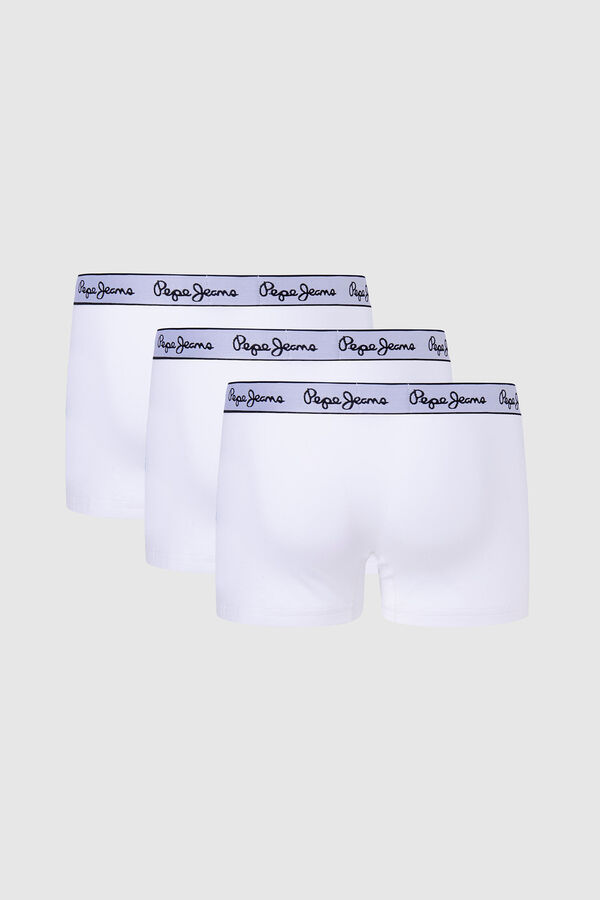 Womensecret Stretch cotton boxers fehér