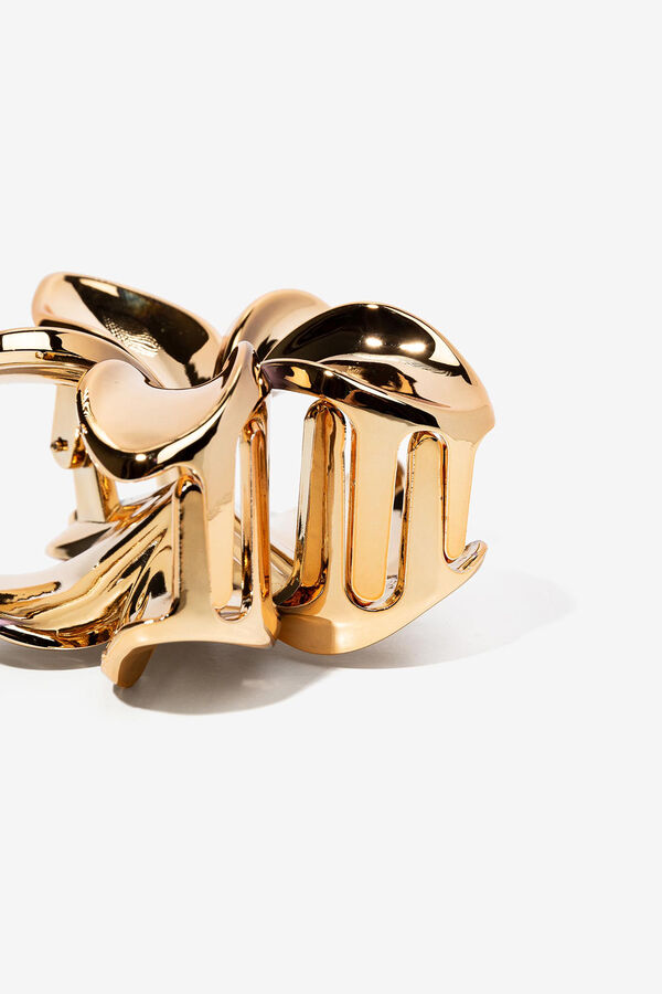 Vilanova Metallic Flower Hair Clip printed