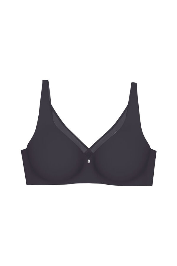 Triumph Sujetador reductor sin aros sin relleno gris