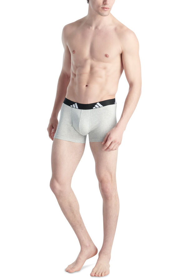 Adidas Pack of 2 Active Flex cotton boxers printed