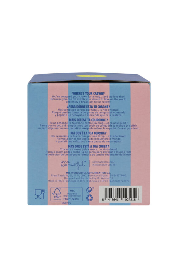 Mr. Wonderful Taza Queen of absolutely everything printed