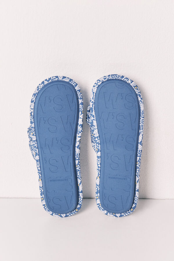 Women'secret Blue slippers travel pack blue