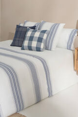 Womensecret Yarn-dyed sheet. For a 180-200 cm bed. fehér