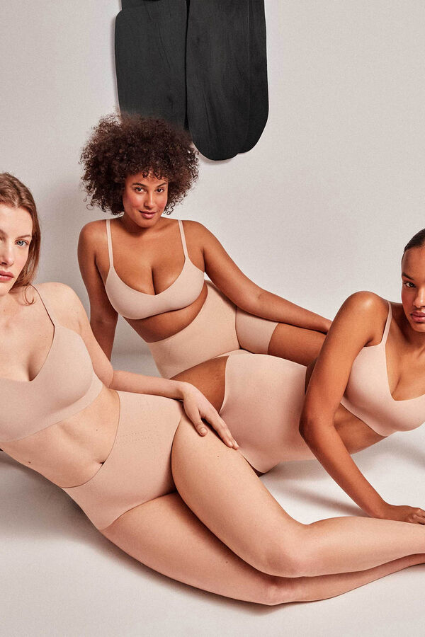 Gisela Slimming pants with reinforcement Nude