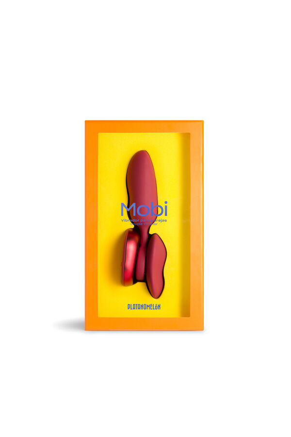 Platanomel&oacute;n Mobi Remote Control Couples Vibrator vermelho