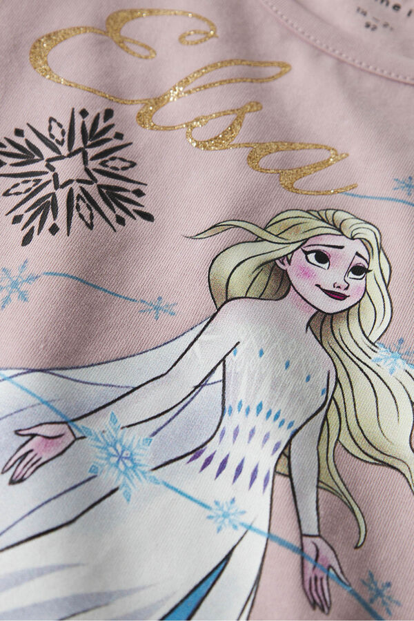 Name it Camiseta da menina congelada rosa