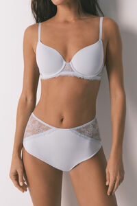 Women'secret Blue high-waist shaping panty