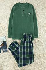 Trendyol Comfortable Knitted Pyjama Set green