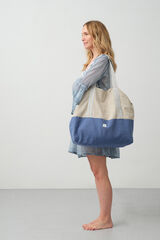 Womensecret Large cotton bag kék
