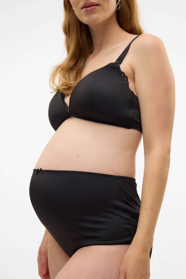 Mamalicious Pacote de cuecas de maternity preto