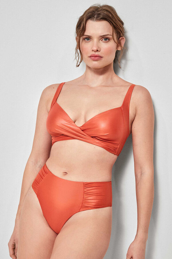 Womensecret High waist bikini bottoms piros