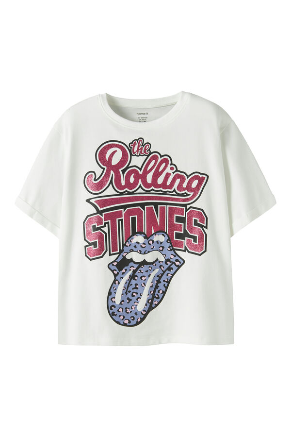 Name it Girl's T-shirt ROLLINGS STONE white