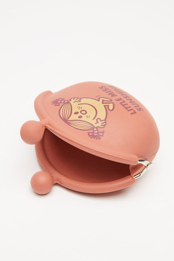 Womensecret Porta-moedas silicone rosa Mr Men & Little Miss estampado