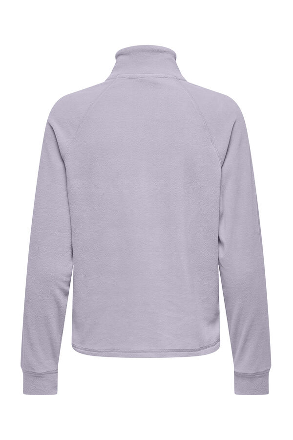 Only Play High neck fleece pink