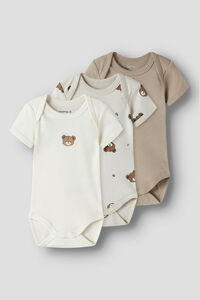 Name it Pack de bodies manga curta