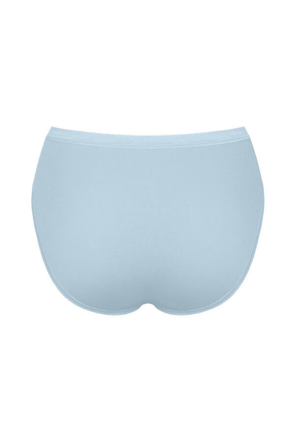 Sloggi Pack 3 bragas altas invisibles azul