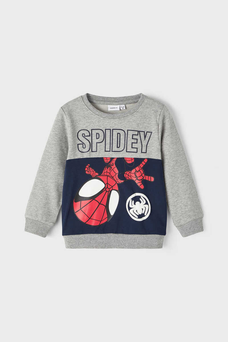 Womensecret Sweatshirt de menino do SPIDERMAN cinzento