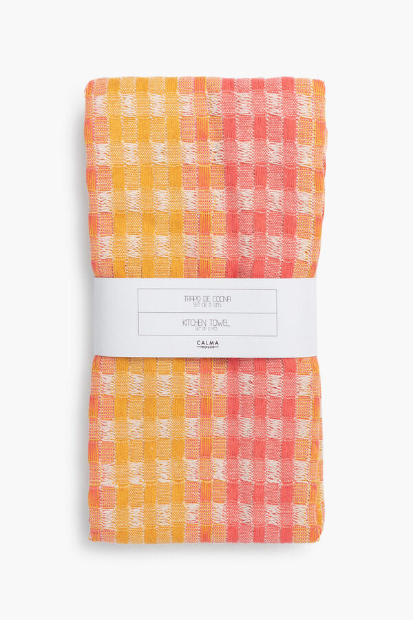 Womensecret Orange Ibiza 50 x 70 tea towels (set of 2) piros