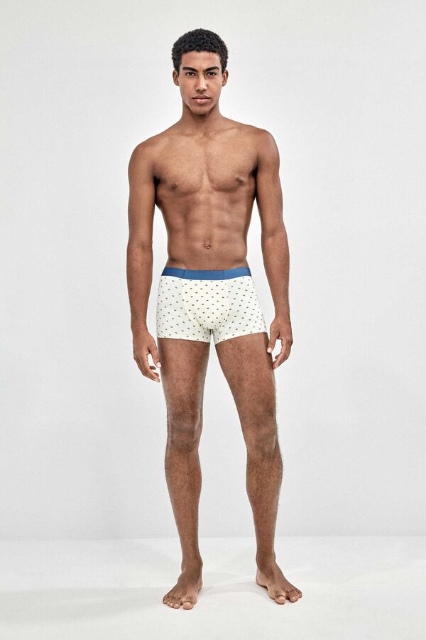 Gisela Lot de 3 boxers pour homme imprim&eacute;