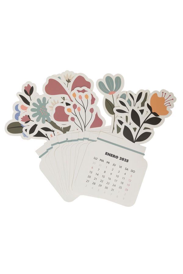 Mr. Wonderful 2025 desktop calendar with base to enjoy the year with enthusiasm Print