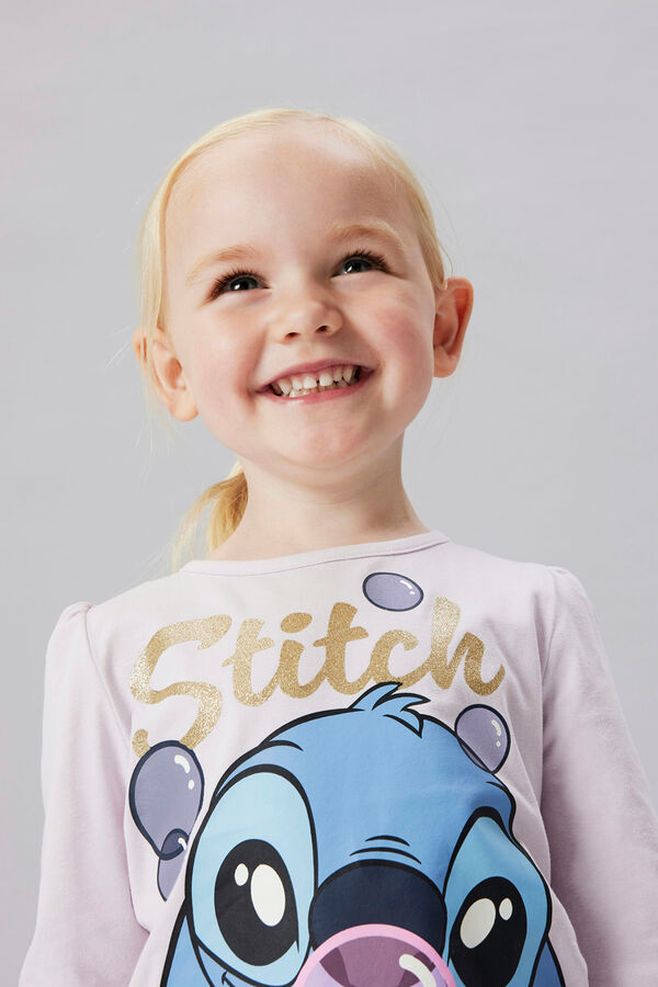 Name it Girl's Stitch T-shirt pink
