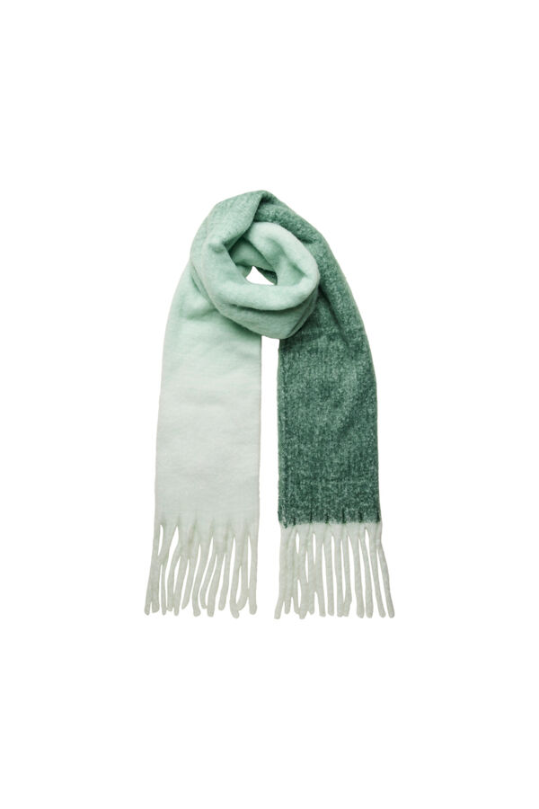 Pieces Schal mit Farbverlauf Gr&uuml;n