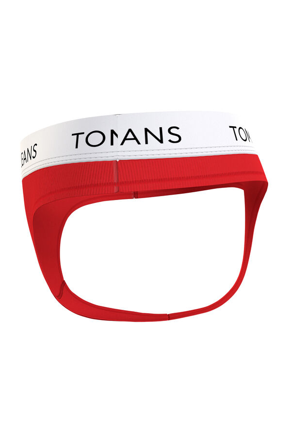 Tommy Jeans Logo Tanga Print