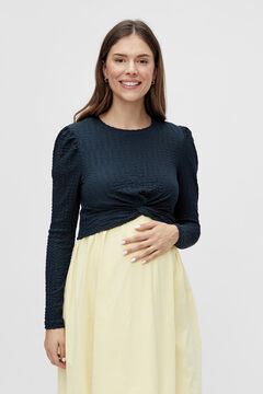 Womensecret Top cropped maternity  blue