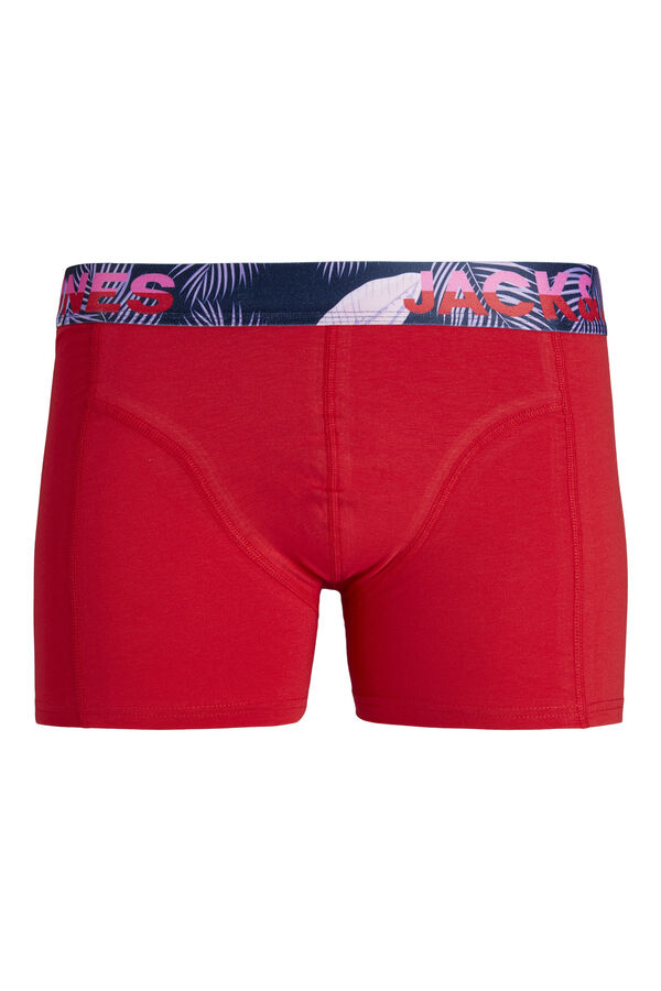 Womensecret Pack 3 boxers algodón rojo