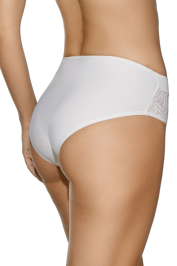 Selene Mara high-waisted front lace panty beige