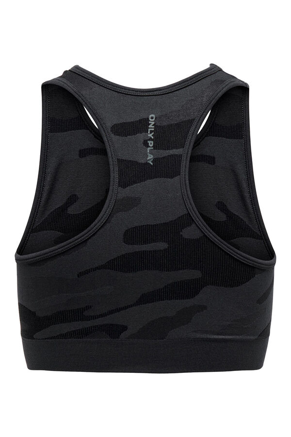 Womensecret Printed sports bra fekete