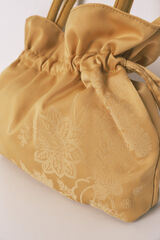 Women'secret Mustard print satin vanity case printed