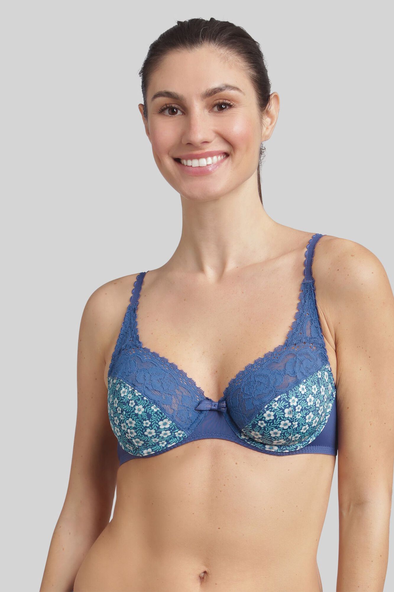 Playtex Sujetador moldeador aros encaje floral