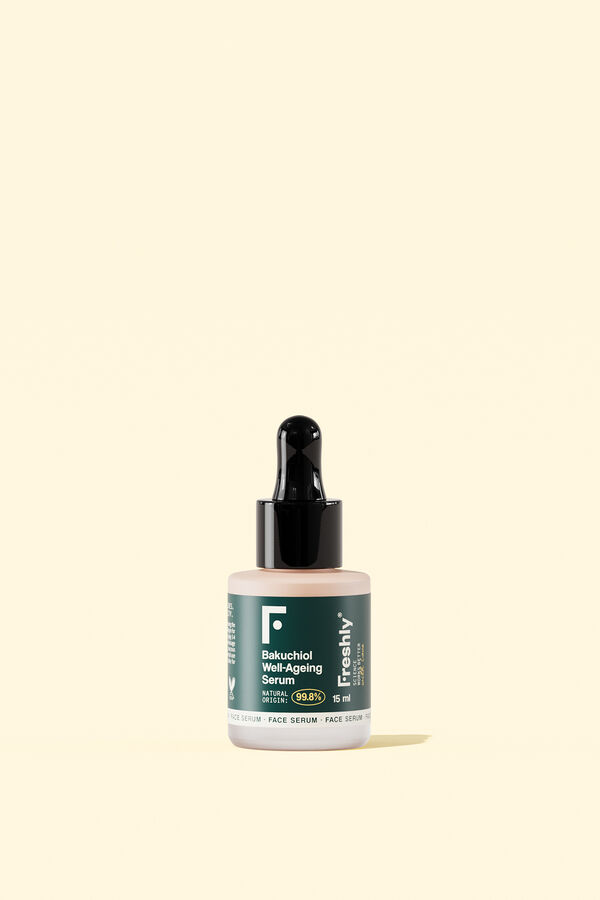 Freshly Cosmetics Mini sérum de bakuchiol efecto Well Ageing (15ml) blanco