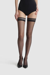 DIM Medias transparentes 15 Deniers negro