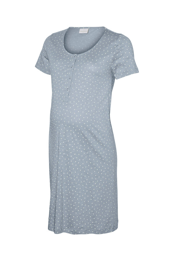 Mamalicious Maternity and breastfeeding nightgown Plava