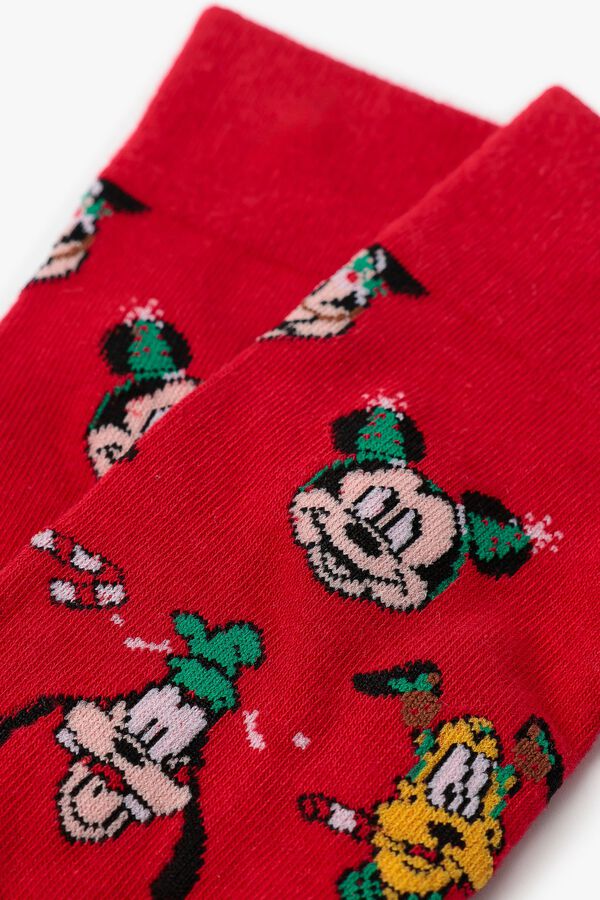 Admas Disney "Party Friends" socks red