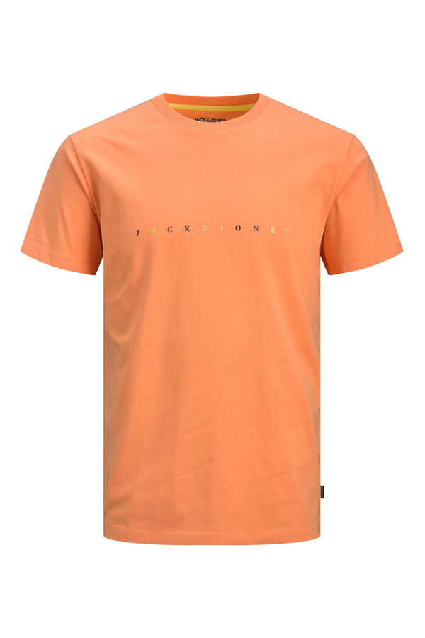 Womensecret Camiseta logo en relieve coral