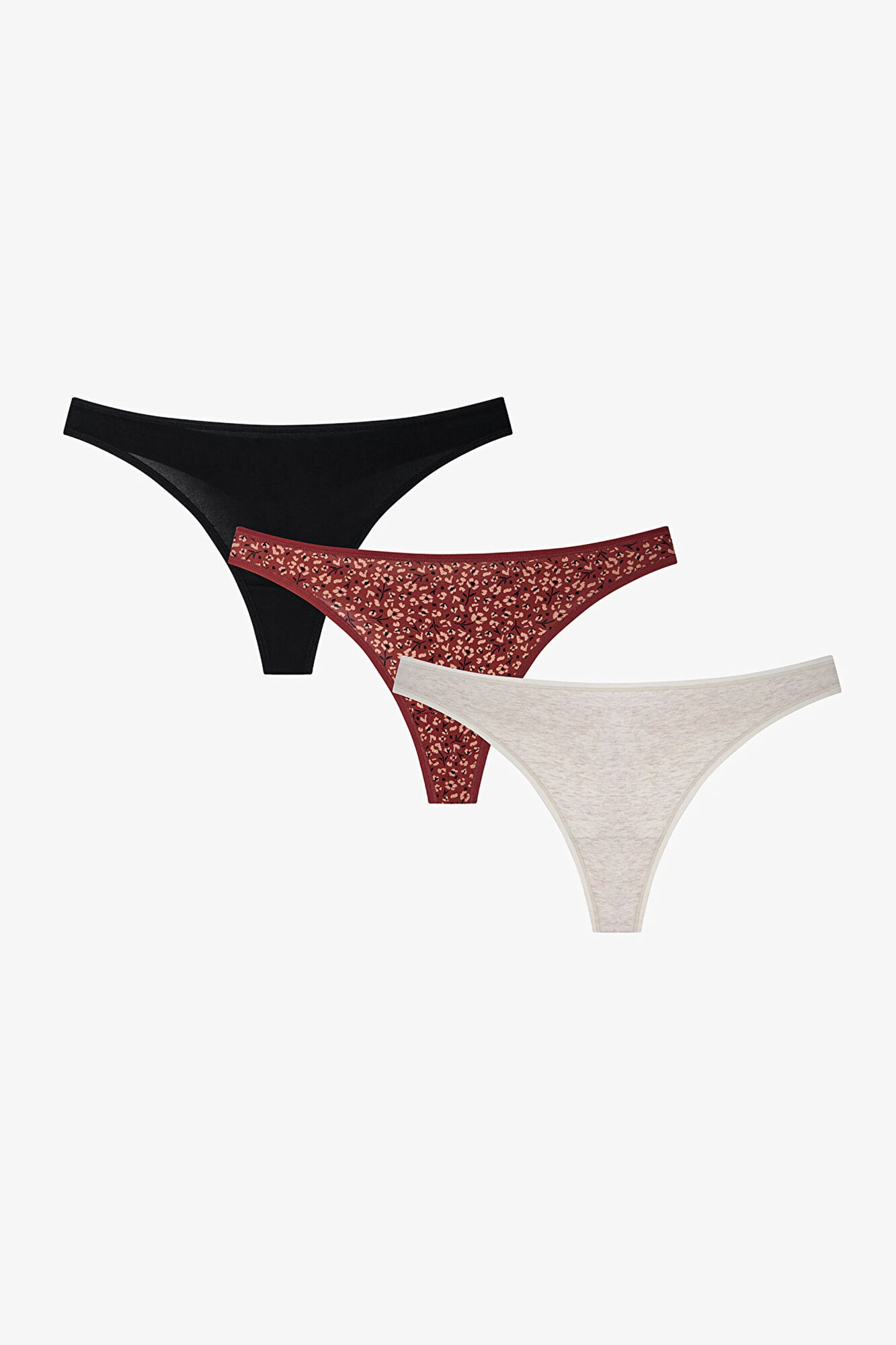 Penti Pack 3 Tangas Leo