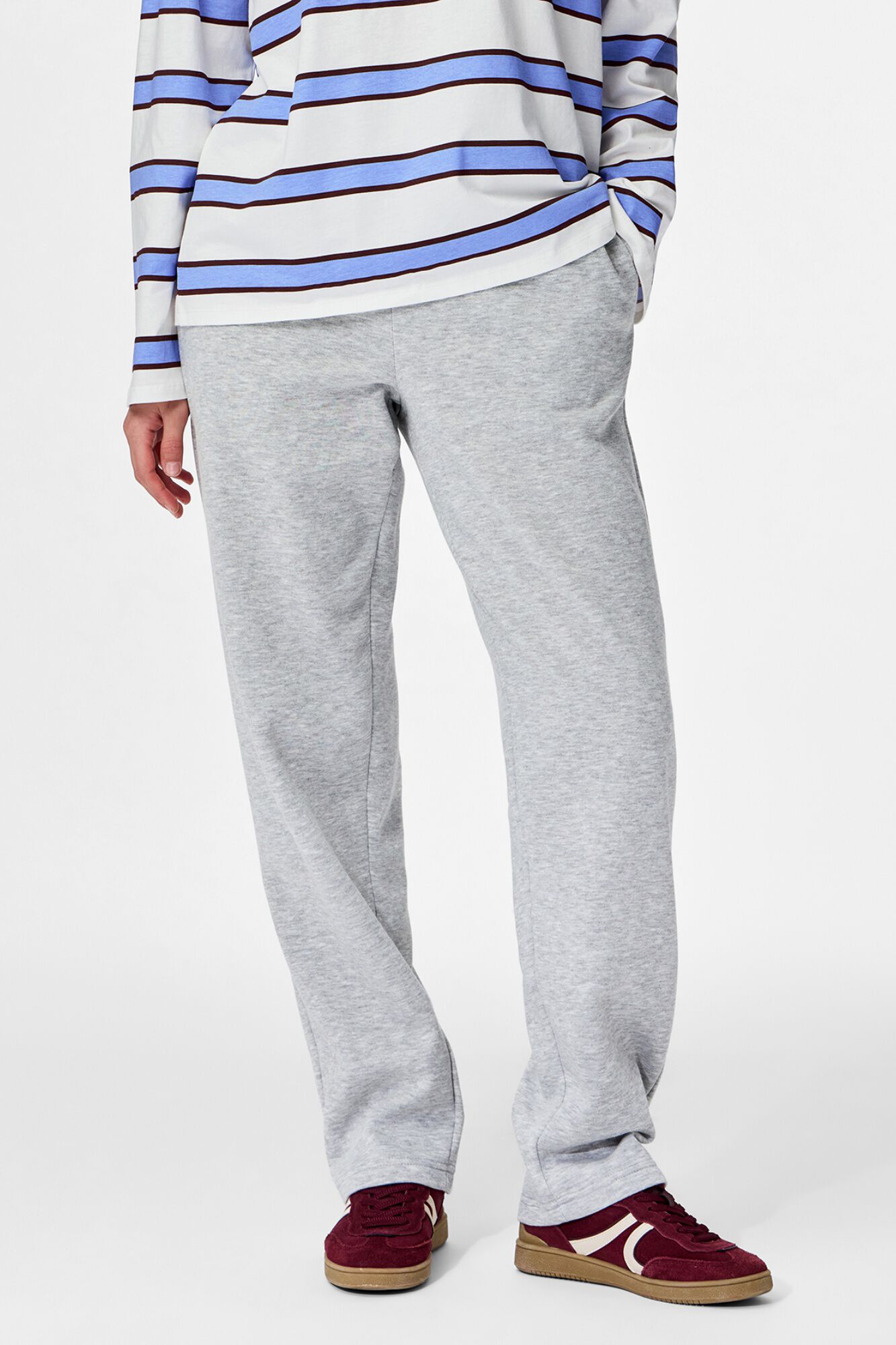 Pieces Gerade geschnittene Sporthose