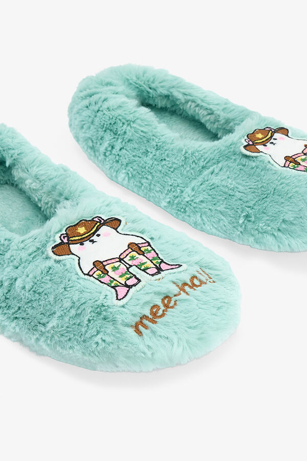 Penti Os chinelos Meeha  verde