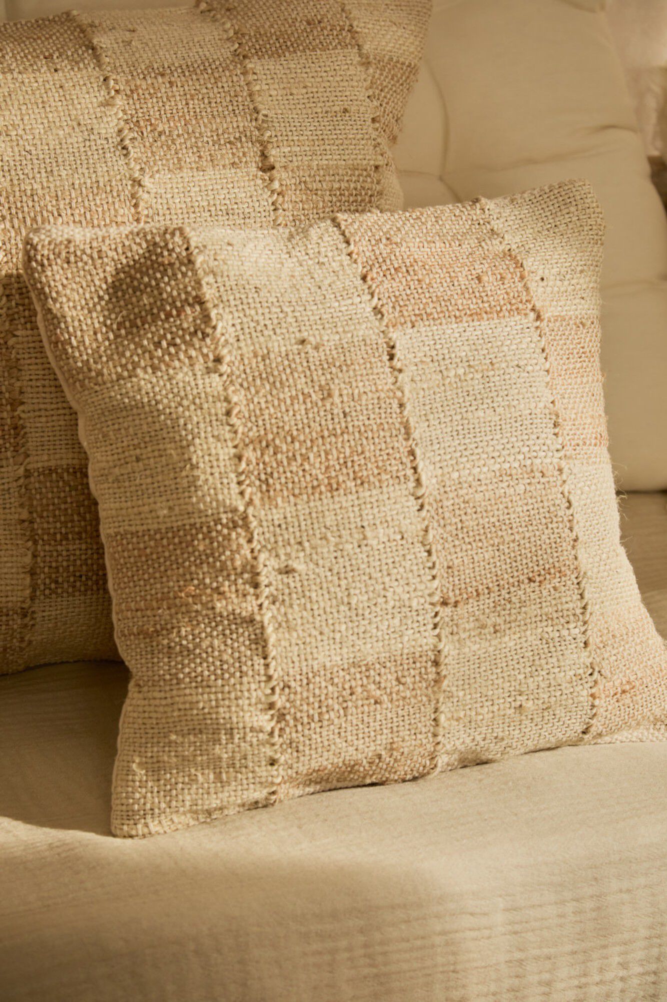 Calma House Kissenbezug aus Jute 45x45